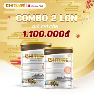 Combo 2 Lon Sữa Dinh Dưỡng Chitose Hỗ Trợ Sức Khoẻ Miễn Dịch Dành Cho Người Cao Tuổi Từ Nhật Bản Hiweight