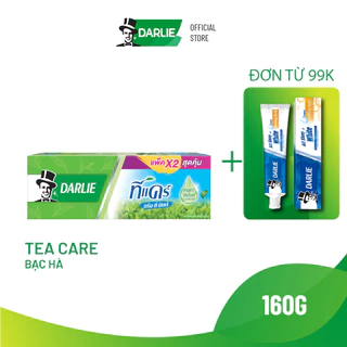 [Hàng mới về] Kem đánh răng Darlie Tea Care Bạc Hà 160g