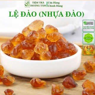 Lệ Đào (Nhựa Đào) - Lệ Đào sáng, loại 1 - Sản phẩm chính hãng Tiệm Trà Hoàng Tâm