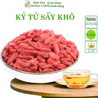 Kỷ Tử Đỏ - Loại ngọt, hàng loại 1, sản phẩm chính hãng Tiệm Trà Hoàng Tâm.