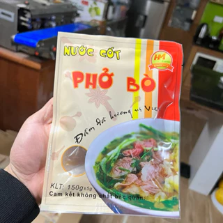 Nước Cốt Phở Bò Hà Nội - Hương Vị Truyền Thống-Chất Lượng,An Toàn,Tiện Lợi.