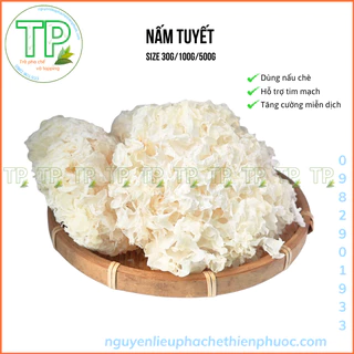 Nấm tuyết (tuyết nhĩ) - gói 500g