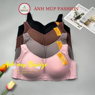 Áo lót nữ Bigsize  B133 ÁNH MÚP FASHION, Cup B,mút mỏng,chất liệu cotton lạnh,ôm nâng vòng 1 to vừa