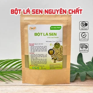 Bột lá sen nguyên chất 100g