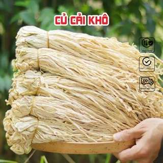 Củ cải sấy khô loại 1 - Sợi To, Giòn ngon