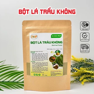 Bột lá trầu không nguyên chất 100g - Xông hơ vùng kín sau sinh, Dưỡng trắng da, Mờ thâm nám