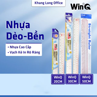 Thước Kẻ Dẻo WinQ, Thước Chất Lượng Cao Không Gãy, Độ Chính Xác Cao Không Tróc Chữ Số