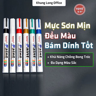 Bút Sơn TOYO, Paint Marker Bút Repaint Đánh Dấu Lốp Xe Chống Nước Nhanh Khô Không Phai