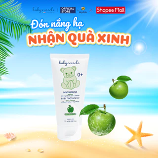 Kem đánh răng cho bé Babycoccole nuốt được hương táo 75ml