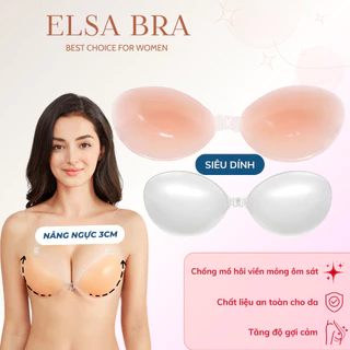 Miếng Dán Nâng Ngực Elsa Bra Silicon Cài Trước Không Lộ Viền Tạo Khe Kèm Dây Trong Elsa Bra - 4950