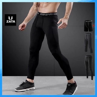 Quần Giữ Nhiệt Nam ZATA Quần Legging Nam Quần Dữ Nhiệt Nam Đá Bóng Combat Pro Cao Cấp Zata Vn - QGN