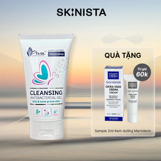 Sữa Rửa Mặt Acne Control - Antibacterial Ava Cleansing Gel Cho Da Dầu Mụn150ml