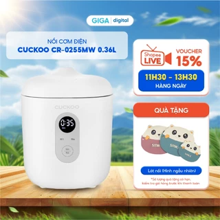 Nồi cơm điện mini Cuckoo CR-0255MW - Nồi Cơm Mini Dùng Cho 2 Người ăn