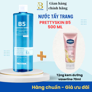 Nước Tẩy Trang Prettyskin B5 Phục Hồi Cho Mọi Loại Da 500ml_Hàng Chính hãng