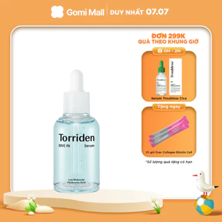 Serum dưỡng ẩm Torriden DIVE IN Low Molecular Hyaluronic Acid Serum 50ml Gomi Mall