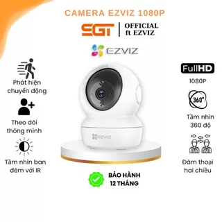 Camera Wifi EZVIZ C6N 1080P 2MP Cao Cấp Xoay 360 Độ, Đàm Thoại 2 Chiều Có IR Chính Hãng