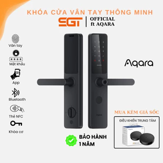 Khóa Cửa Thông Minh Xiaomi Aqara A100 Premium Khóa Vân Tay Cao Cấp full phụ kiện