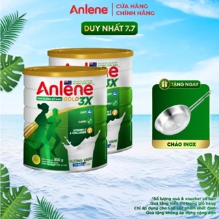 Combo 2 lon Sữa Bột Anlene Gold Movepro Hương Vanilla 800g/hộp (trên 40 tuổi)