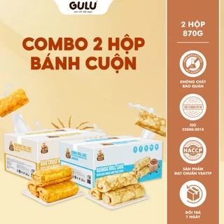 Bánh Dinh Dưỡng Cuộn Kem Chà Bông GULU FOODS