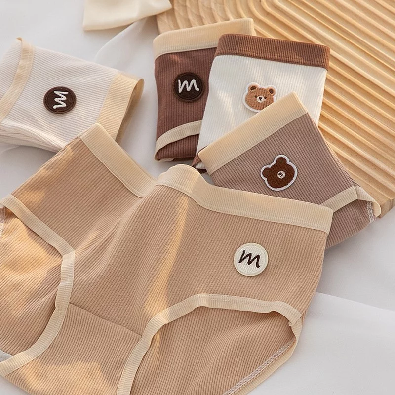 Set 5 quần lót cotton nữ, quần lót nữ co dãn, quần lót thoáng mát, quần chip nữ giá rẻ