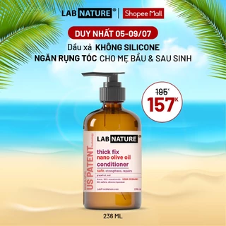 Dầu xả phục hồi, ngăn rụng tóc dành cho mẹ bầu và sau sinh Lab Nature - 236ml