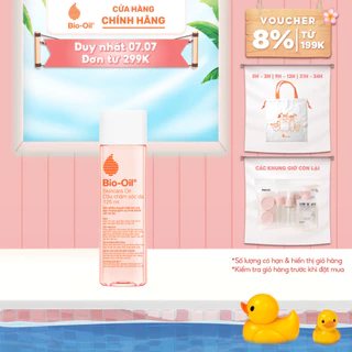 Dầu chăm sóc da giúp cải thiện rạn da, mờ sẹo và đều màu da  BIO-OIL SKINCARE OIL 125ML