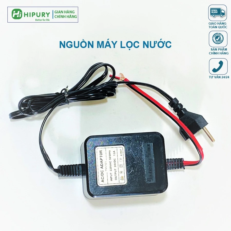 Nguồn Adapter cục nguồn cho máy lọc nước RO 24V sử dụng cho tất cả các máy lọc nước trên thị trường