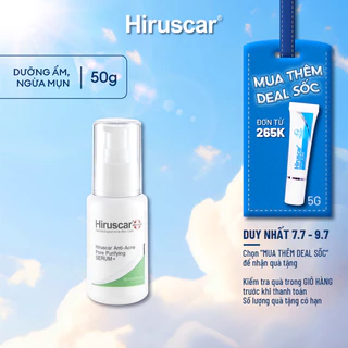 Serum dưỡng ẩm và ngừa mụn Hiruscar Anti-Acne Pore Purifying SERUM+