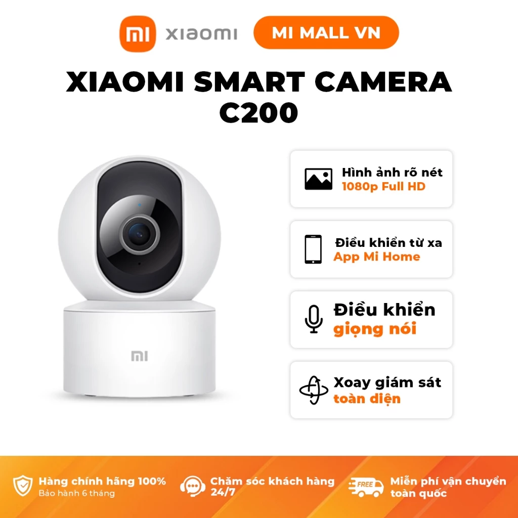 Camera thông minh Xiaomi Smart Camera C200 Full HD