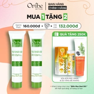 Combo 2 kem mụn Oribe giảm mụn nhanh mờ thâm sẹo rỗ 20g