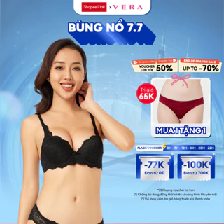 [Mã FADEP2106 giảm đến 30k đơn từ 99k] Áo ngực Misaki mút dày phối ren - M1040