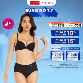 Quần lót lưng cao nữ Vera nylon trơn - V0618