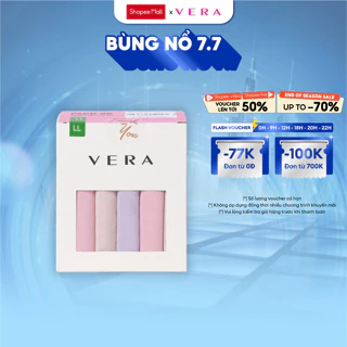 Combo 06 quần lót nữ thun lạnh VERA 6323 [Giao màu ngẫu nhiên]