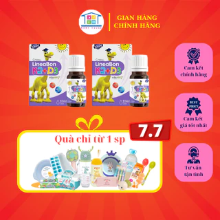 LineaBon vitamin D3 K2 10ml - Vitamin tăng chiều cao cho bé chính hãng