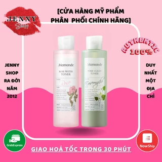 Nước Hoa Hồng Toner Mamonde Diếp Cá Làm Sạch Dầu Nhờn Và Ngăn Ngừa Mụn 250ml JENNY SHOPP