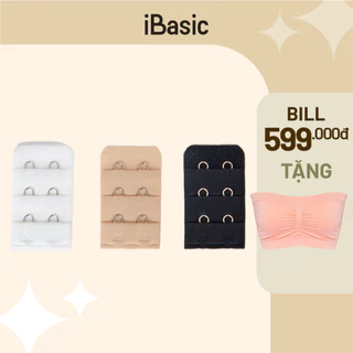 Combo 3 móc nối dây áo ngực 2 móc cài iBasic PK022