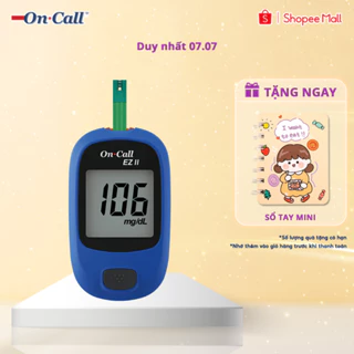 [Chưa Có Que Thử] Máy Đo Đường Huyết On Call® EZ II Dễ Sử Dụng, Cho Kết Quả Trong 10 Giây