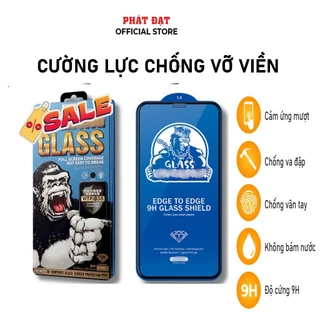 Kính Cường Lực KiingKong Full Màn 038 039 Chính Hãng Mẫu Mới Nhất Chống Vỡ Viền cho iPhone Đủ Dòng