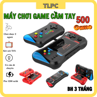 Máy Chơi Game Cầm Tay mini X7 Plus Hơn 500 Game Màn Hình HD Phiên Bản Mới 2024 Có Tay Cầm Chơi Game 2 Người bh 3 tháng