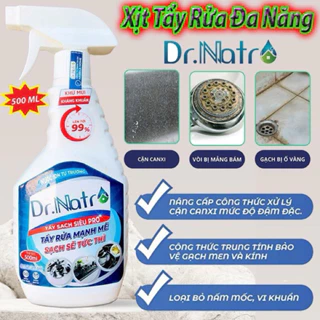 Chất tẩy đa năng Dr Natro sạch mọi vết bẩn tẩy căn canxi sàn nhà nhà tắm vết ố vàng bồn cầu, lavabo