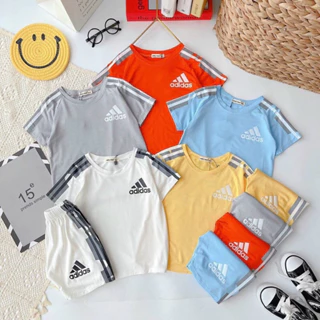 Bộ Cộc Tay THUN LẠNH đang HOT, Euro Bóng Đá Thể Thao Năng Động cho bé trai/bé gái(6-16KG) Yukishopping