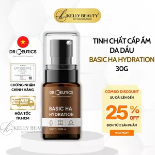 Tinh Chất Cấp Ẩm Cho Da Dầu Drceutics Basic HA Hydration | Kelly Beauty