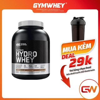 Whey Hydrolyzed ON Tăng Cơ Bắp Optimum Nutrition Platinum Hydro Whey 3.5lb (1.58kgs) 40ser - Từ Mỹ