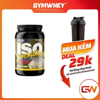 ULTIMATE NUTRITION ISO93 WHEY 2LBS | Sữa Tăng Cơ Bắp Nhanh 30 Gram Protein 28 Lần Dùng