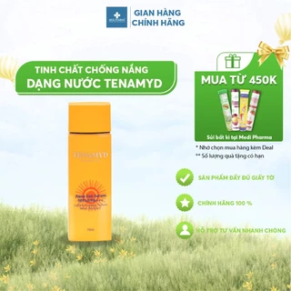 Tinh chất chống nắng dạng nước TENAMYD Aqua Sun Serum SPF50/PA+++ chống thấm nước, không gây bóng nhờn - Tuýp 70ml