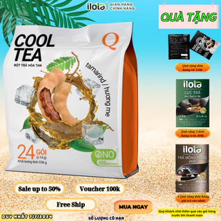 Bột TRÀ ME hoà Tan Trần Quang Cooltea (Bịch 24 gói x 14gr)