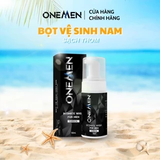 Bọt Vệ Sinh Nam Giới OneMen Dung Dịch Vệ Sinh Nam Tạo Bọt (100ml) Hương Nước Hoa Unisex