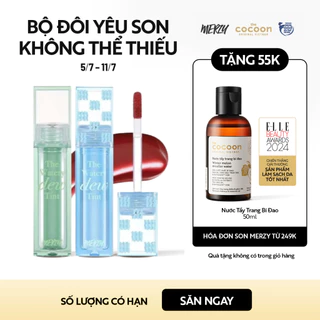 [New - Season 4] Son Tint Bóng Dạng Thạch, Lâu Trôi Cho Đôi Môi Ẩm Mịn Hàn Quốc Merzy The Watery Dew Tint 4g