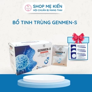 GENMEN-S Bổ Tinh Trùng Nhật Bản, Cải Thiện Chất Lượng Tinh Dịch Đồ, Chống Khuyết Tật Dị Dạng Tinh Trùng- Shop Mẹ Kiến