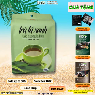 Trà lá xanh hương lá dứa Trần Quang (gói 500gr)